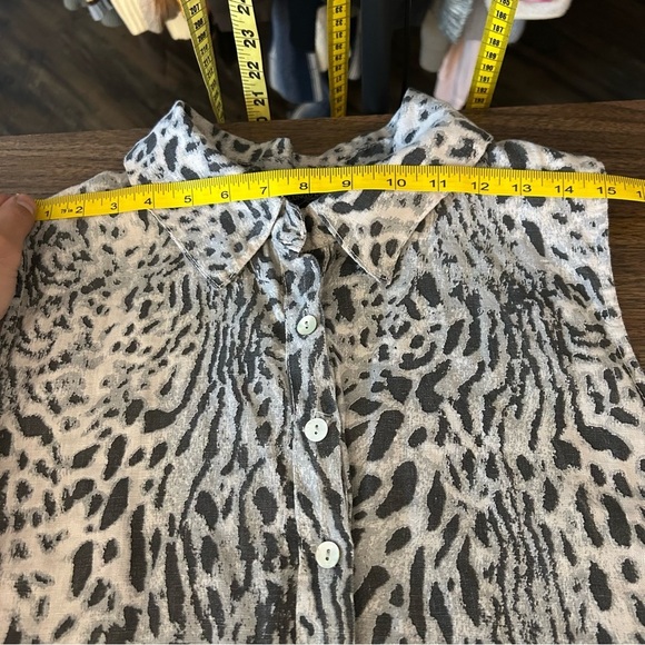 💕 Lungo L’arno Made In Italy Linen Dress 1X - Picture 8 of 12